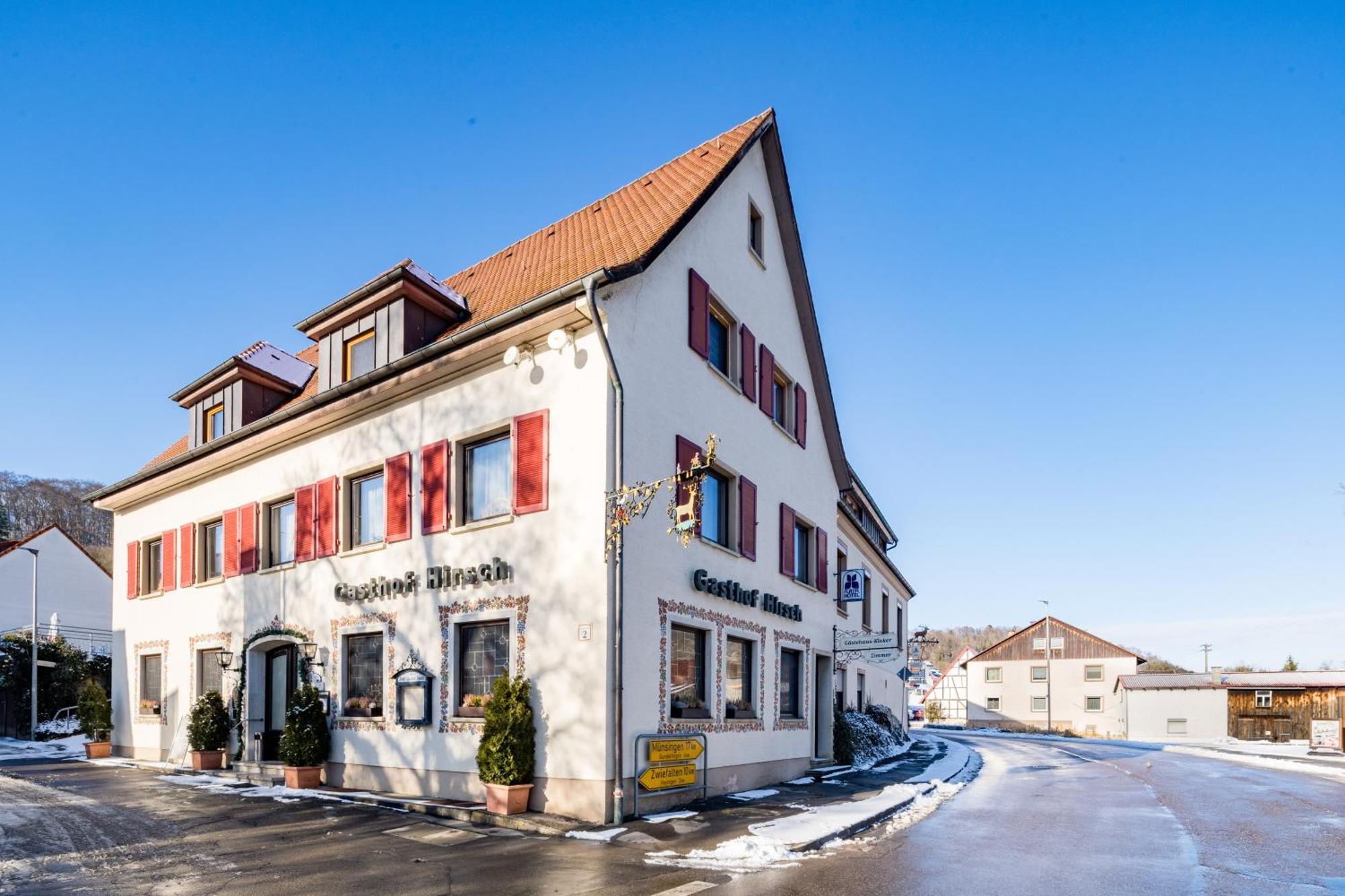 Flair Hotel Gasthof Zum Hirsch Hayingen Exterior photo